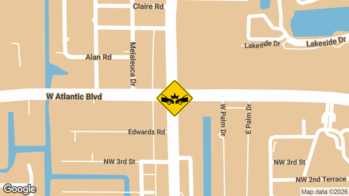 North State Road 7 near the 1500 block