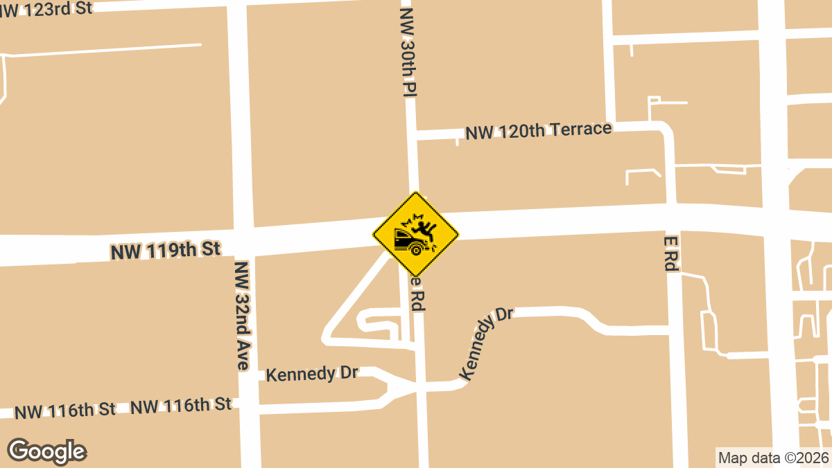 Northwest 119 Street and Northwest 30th Place