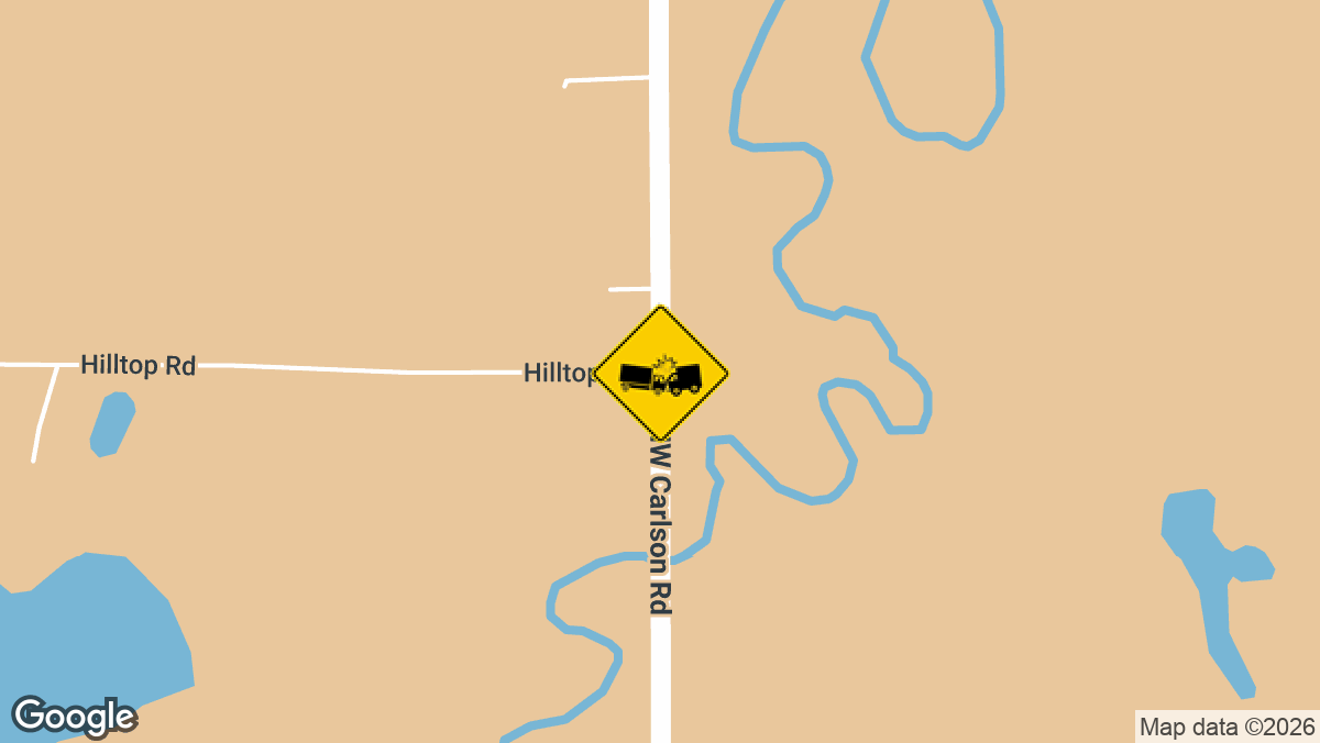 Northwest Carlson Road and Hilltop Road