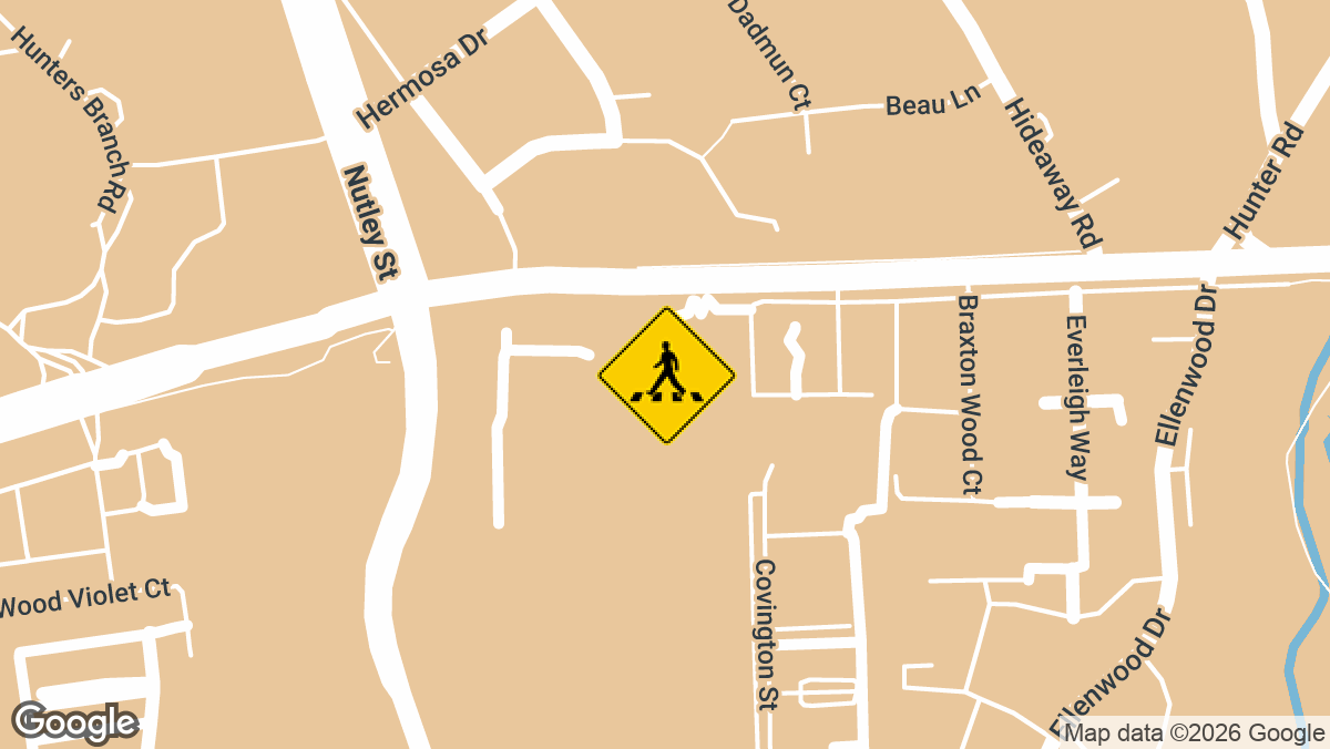 An elderly man was struck by a dark-colored hatchback on Sunday, March 29, on Nutley Street in front of a CVS in Fairfax.