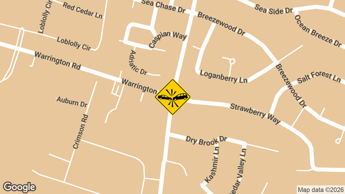 Old Landing Rd and Warrington Rd