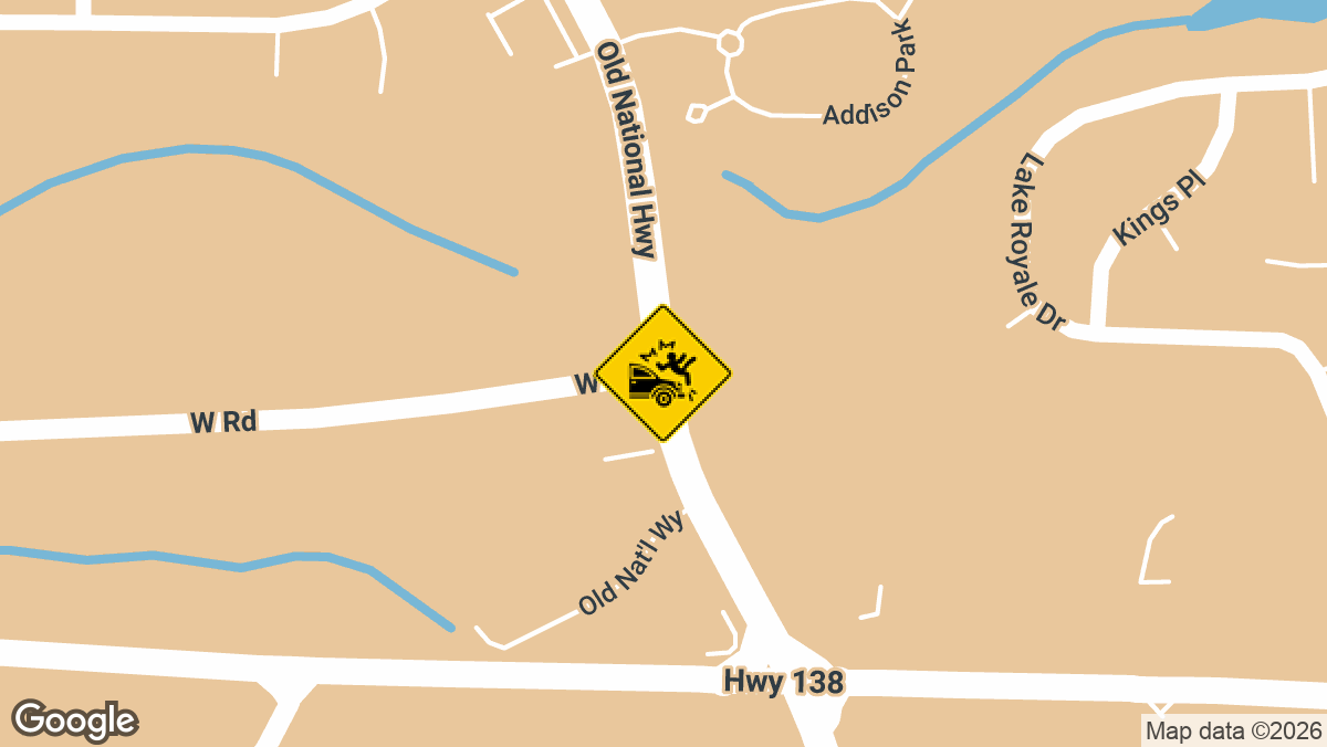 Old National Road and West Road