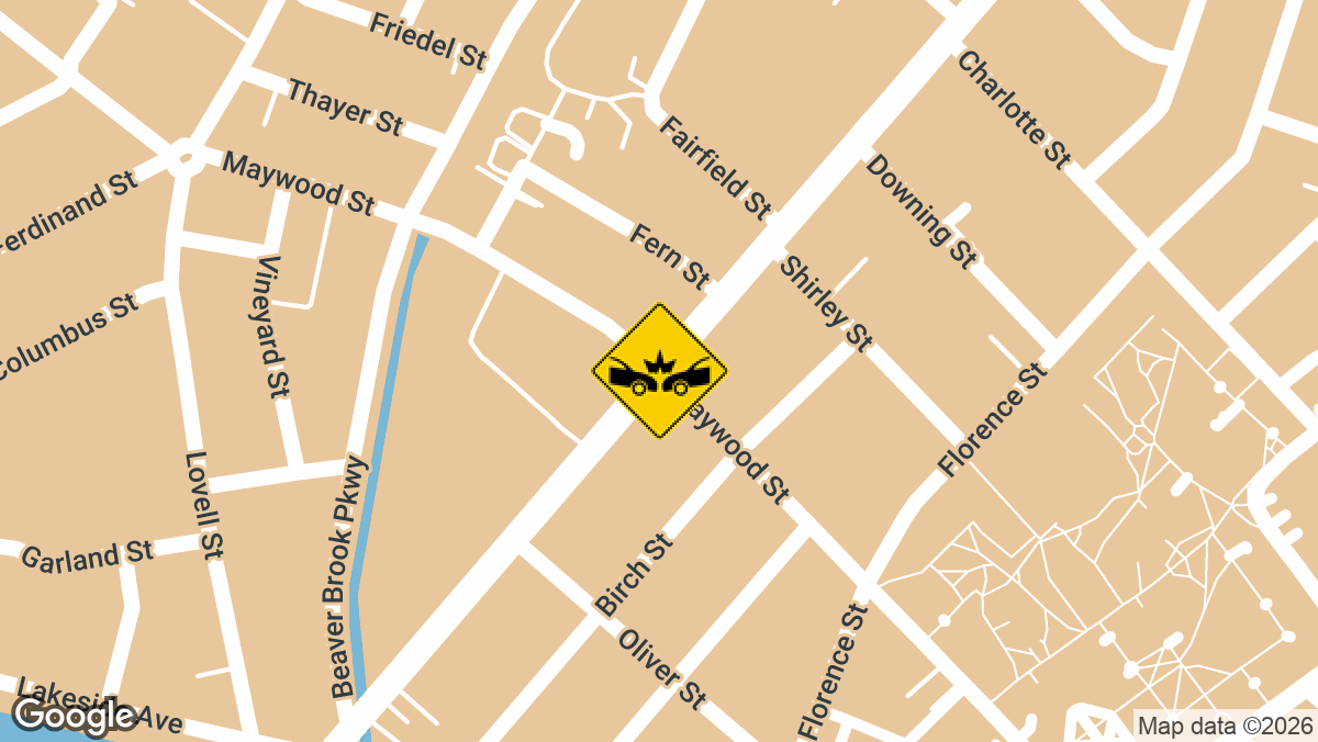 Park Ave at Maywood St