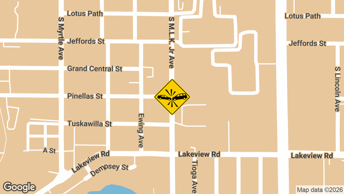 A traffic crash with multiple injured people was reported on Tuesday, March 24, near Pinellas Street in Clearwater.