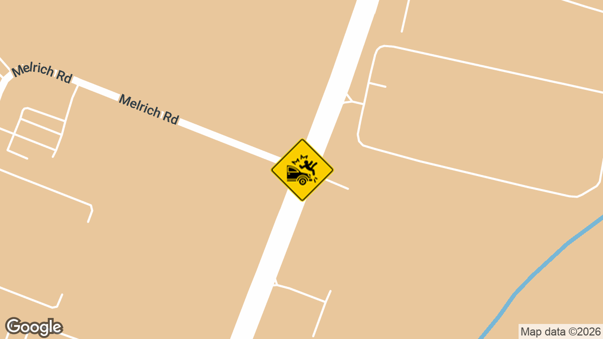 Route 130 at Melrich Rd