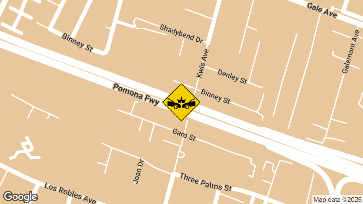 SR-60 at Hacienda Blvd Off-Ramp