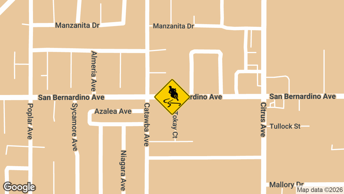 San Bernardino Ave & Alder Ave