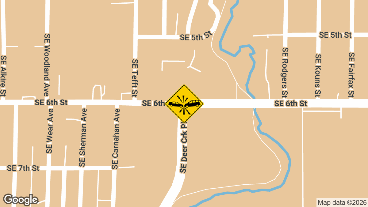 Southeast 6th Avenue and Deer Creek Trafficway