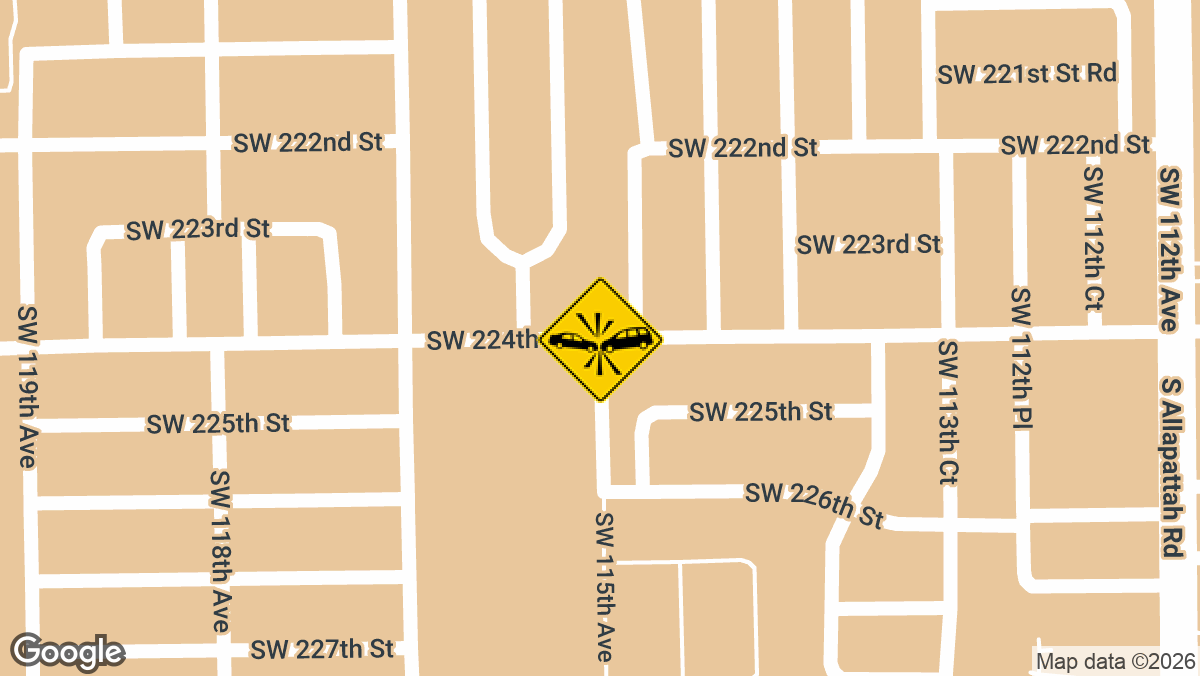 Southwest 224th Street and 115th Avenue