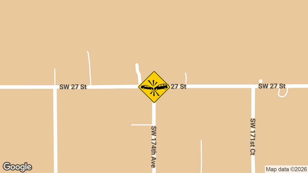 Southwest 27th Street and Southwest 174th Avenue