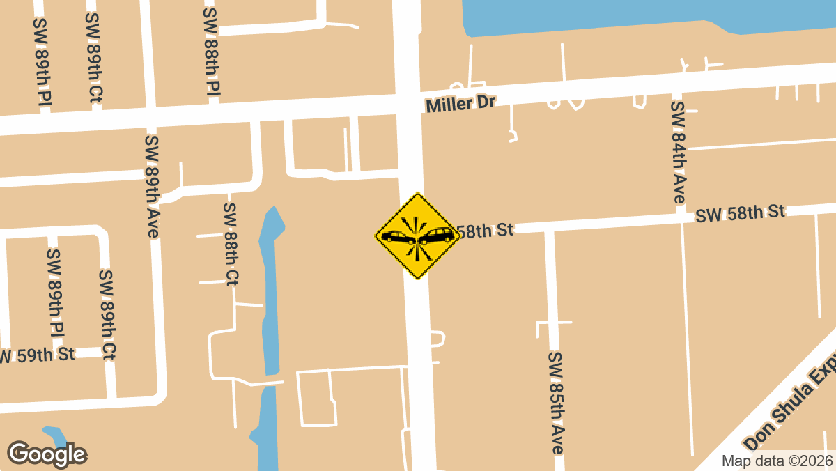 Southwest 87th Avenue and Southwest 58th Street