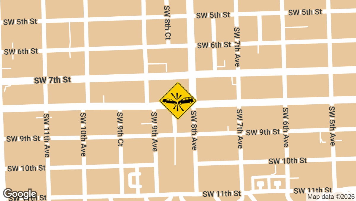 Southwest 8th Street and State Road 821