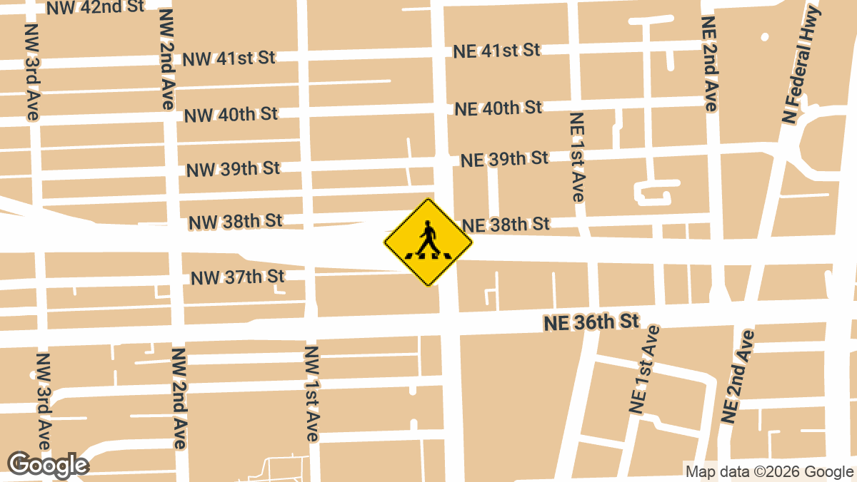 State Road 112 westbound near Northwest 12th Avenue