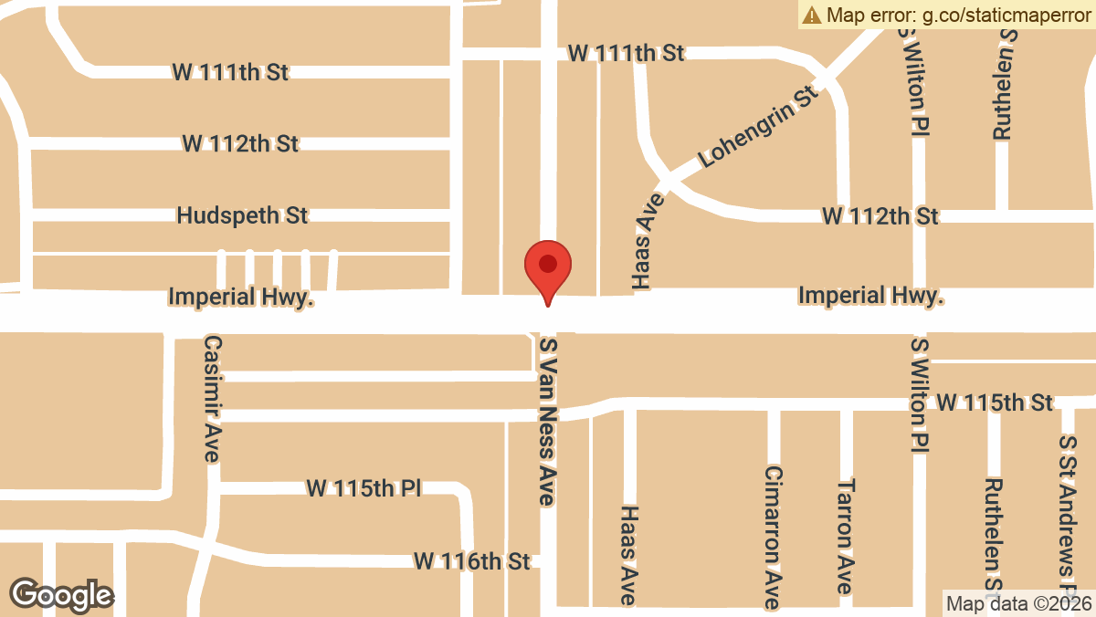 Van Ness Ave and Imperial Hwy