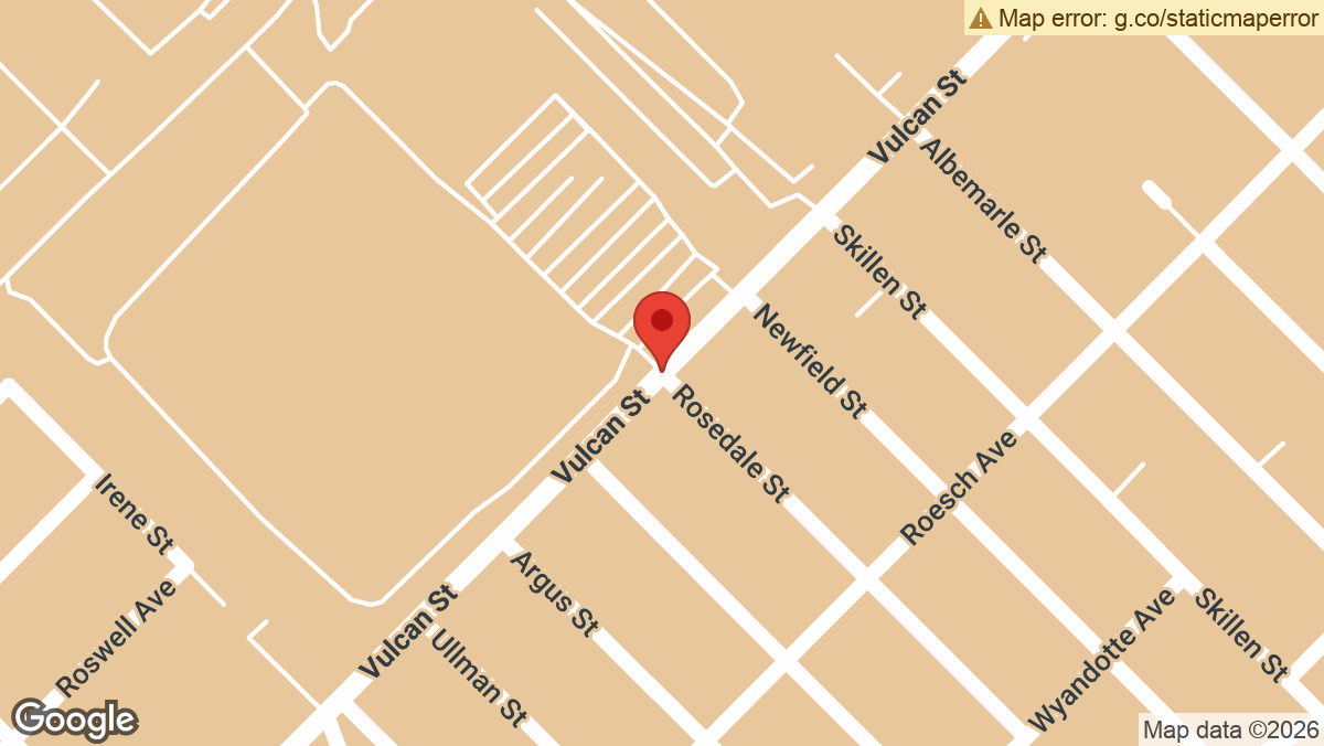 A traffic accident with injuries was reported at the intersection of Vulcan Street and Rosedale Street in Tonawanda on Wednesday, March 11.