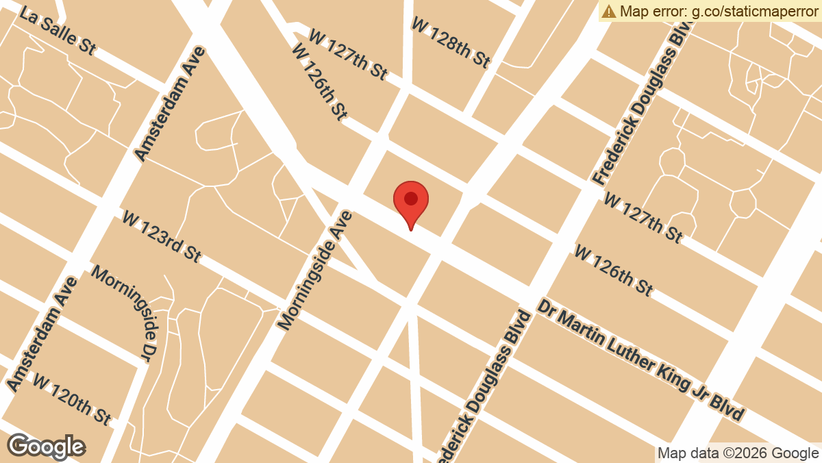 W 125th St, New York, NY