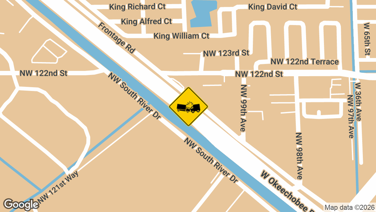 W Okeechobee Road and 170th Street