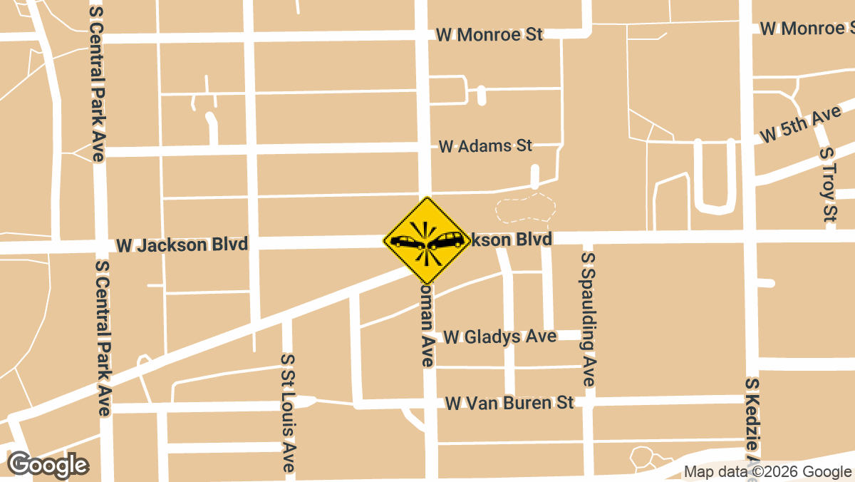 West Jackson Boulevard and South Homman Avenue