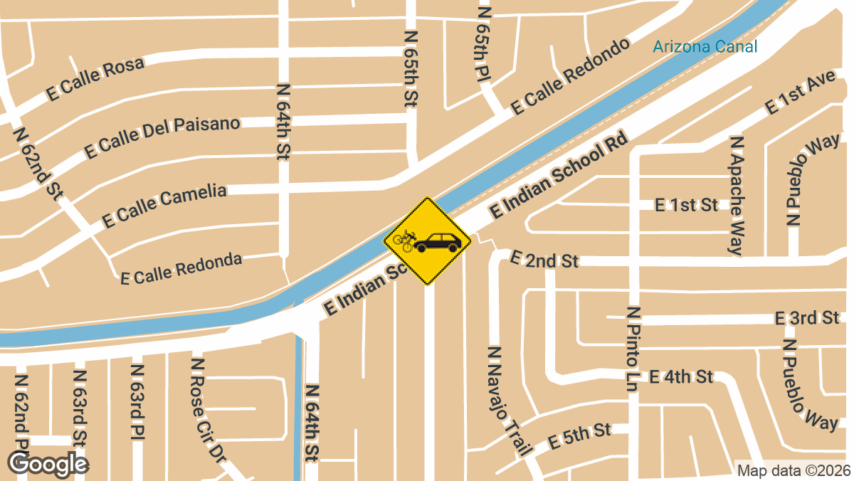 ZIndian School Rd & Pioneer Dr