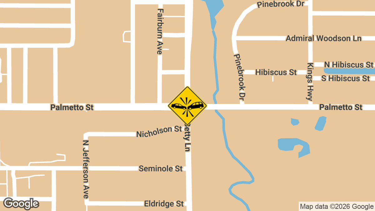 A serious traffic accident near a golf course off South Betty Lane in Clearwater left two people in critical condition on Thursday, March 12.