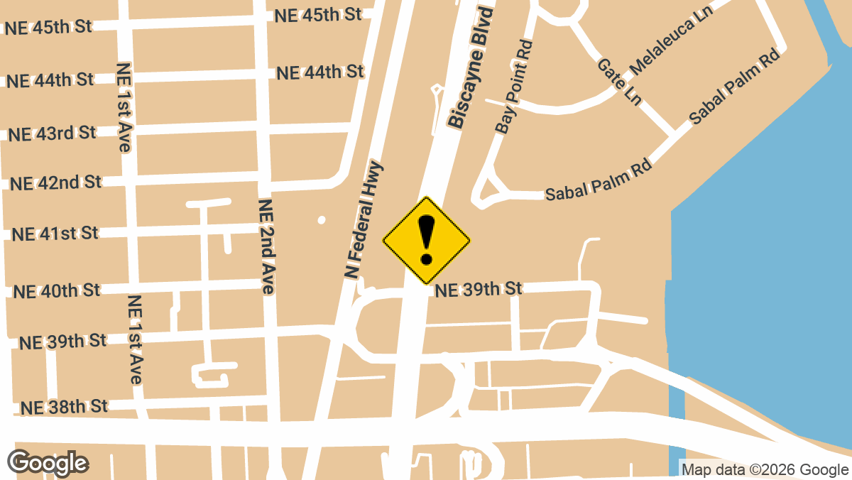 overpass onto Biscayne Boulevard