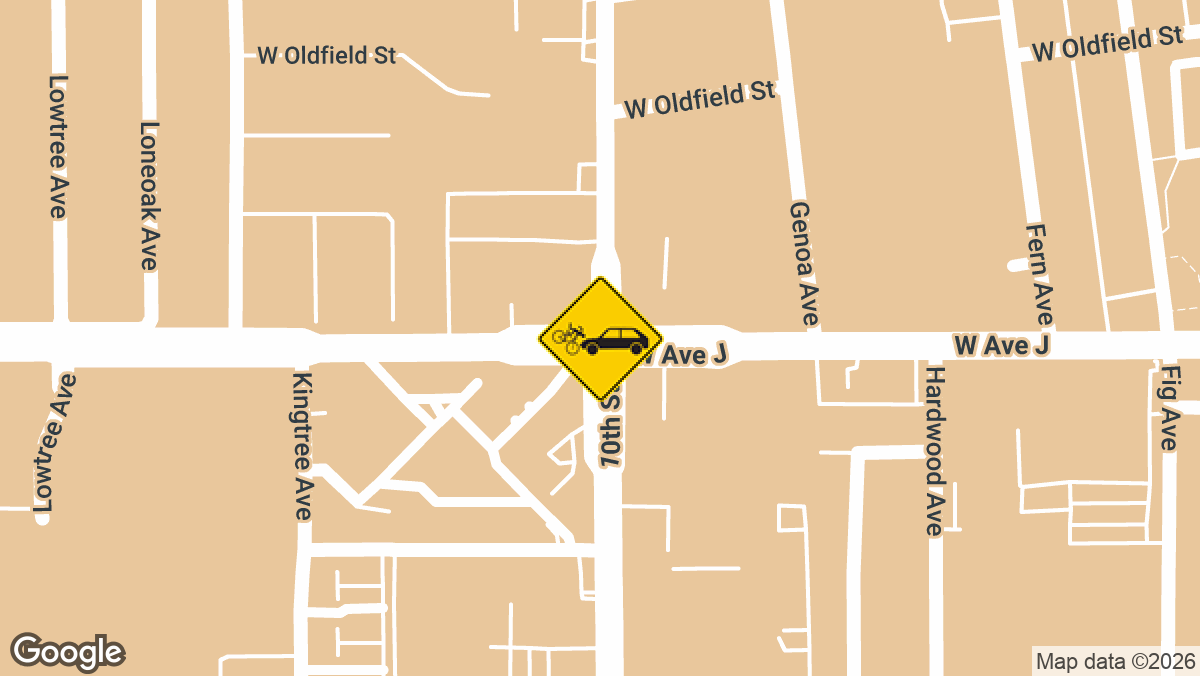 10th St W near Ave J