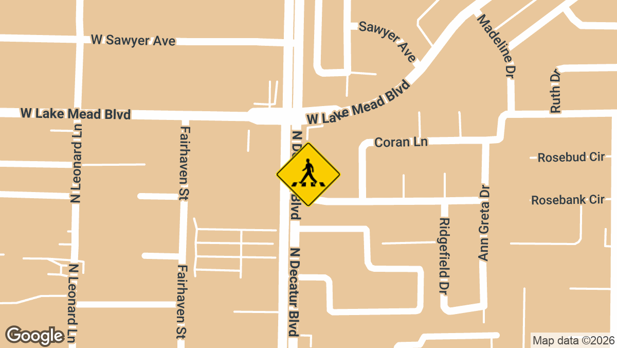 A woman has been taken into custody after allegedly driving into an officer and a paramedic near the 1900 block of North Decatur Boulevard, close to Lake Mead Boulevard.