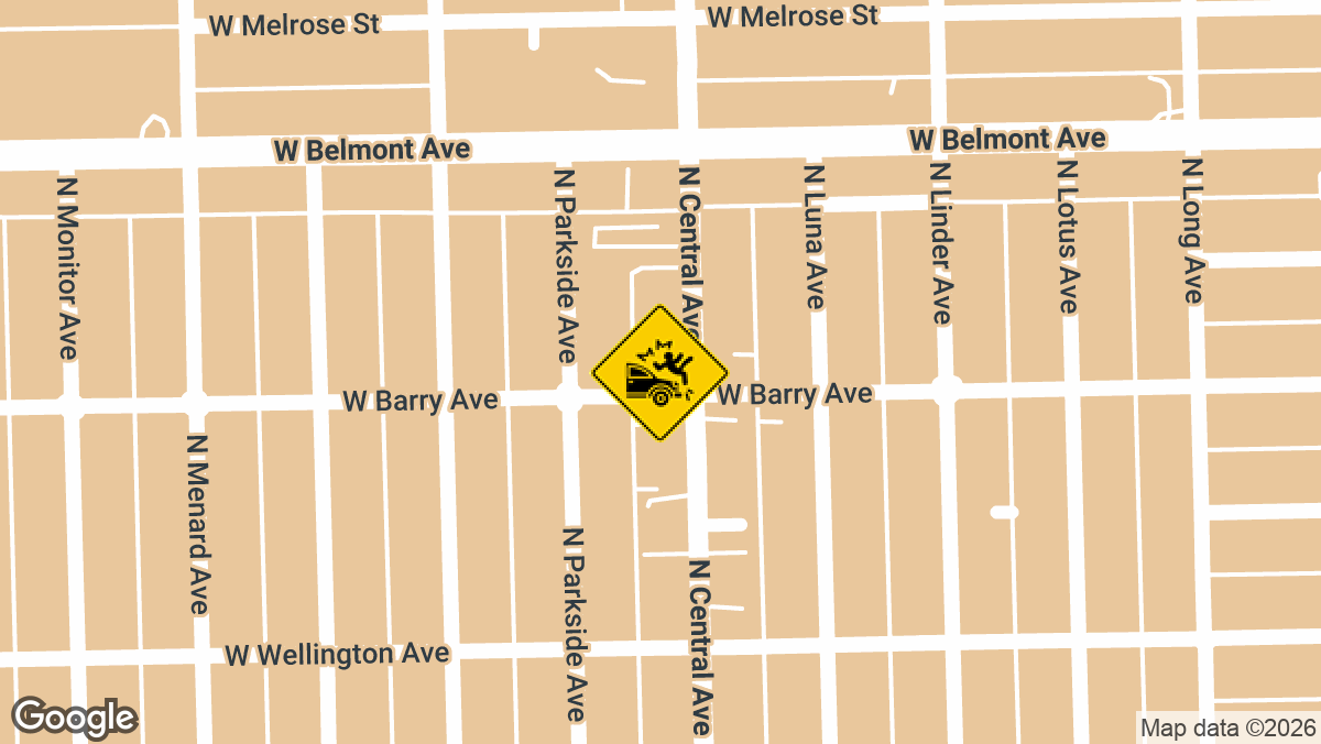 3100 block of North Central Avenue