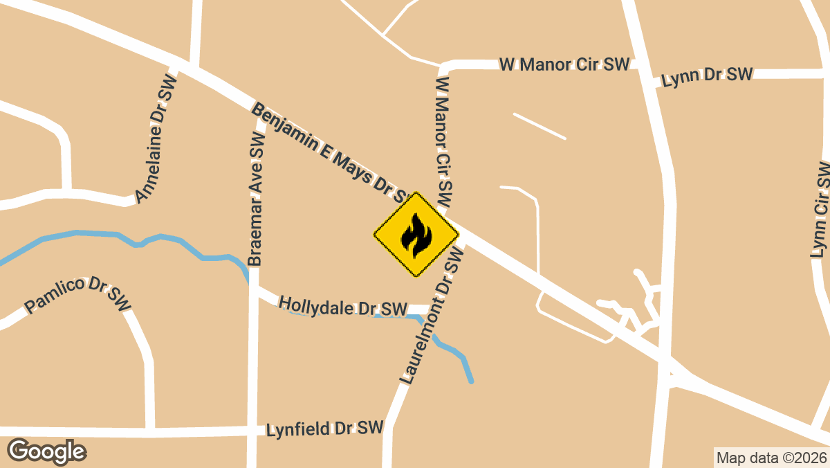 3200 block of Benjamin E. Mays Drive Southwest