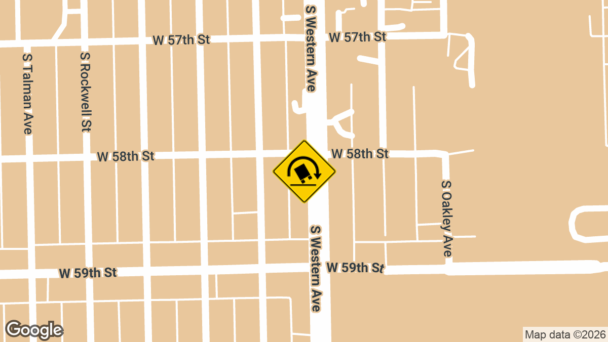 5800 block of South Western Avenue