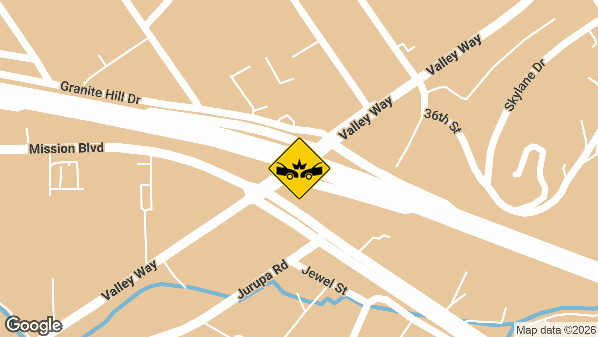 60 Fwy at Valley Way