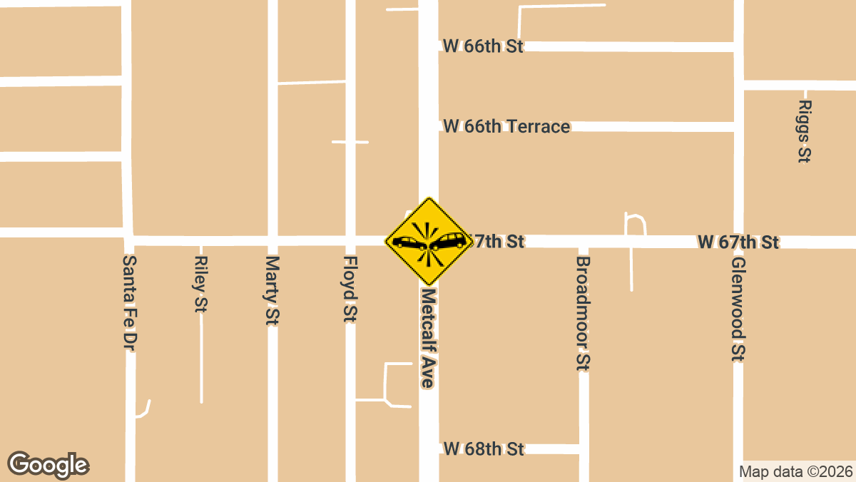 67th Street and Metcalf Avenue