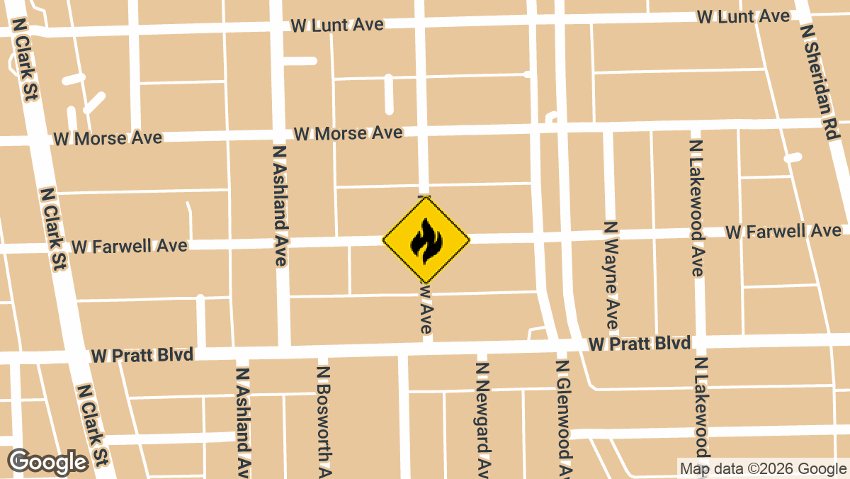 6900 block of North Greenview Avenue