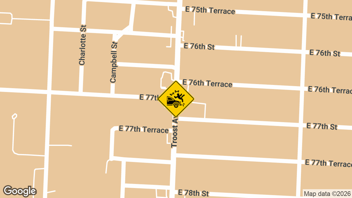 A crash near 77th Street and Troost Avenue left one person dead on Wednesday, April 22.
