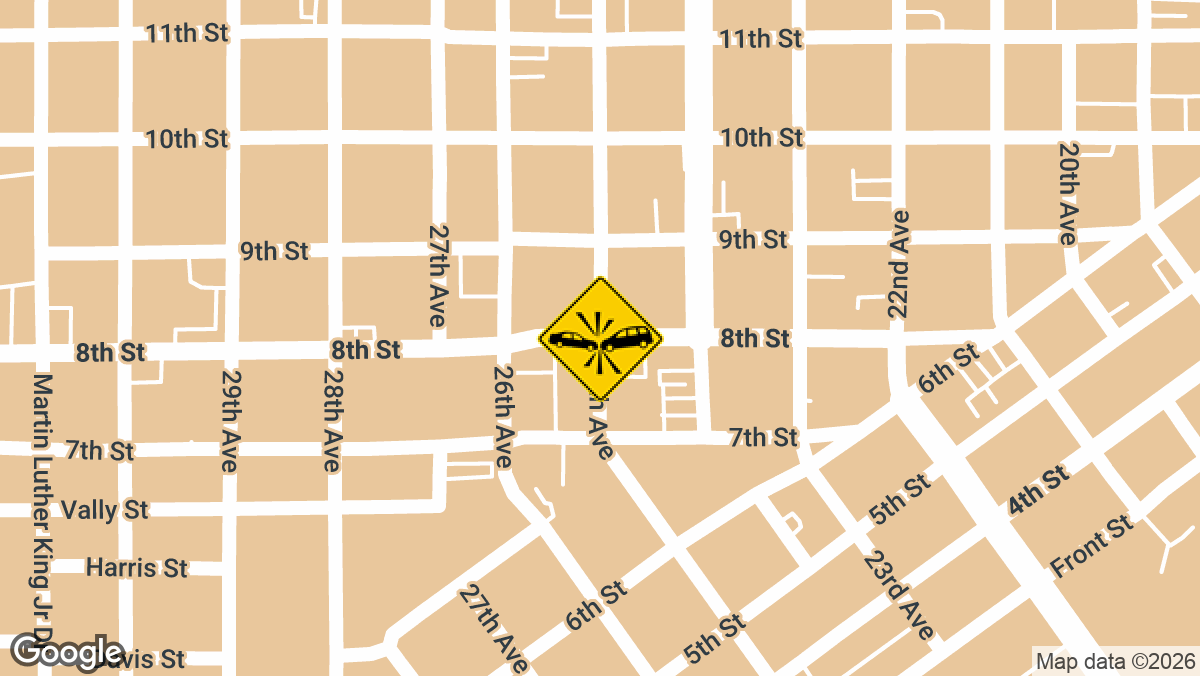 8th Street and 25th Avenue