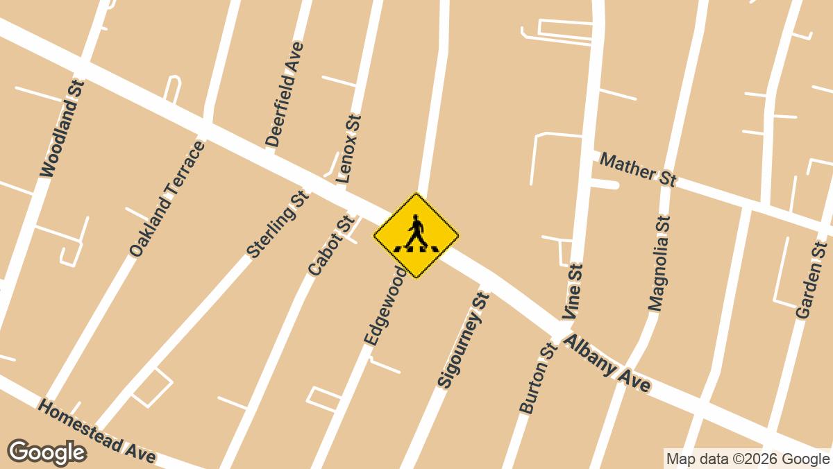 Albany Ave at Edgewood St