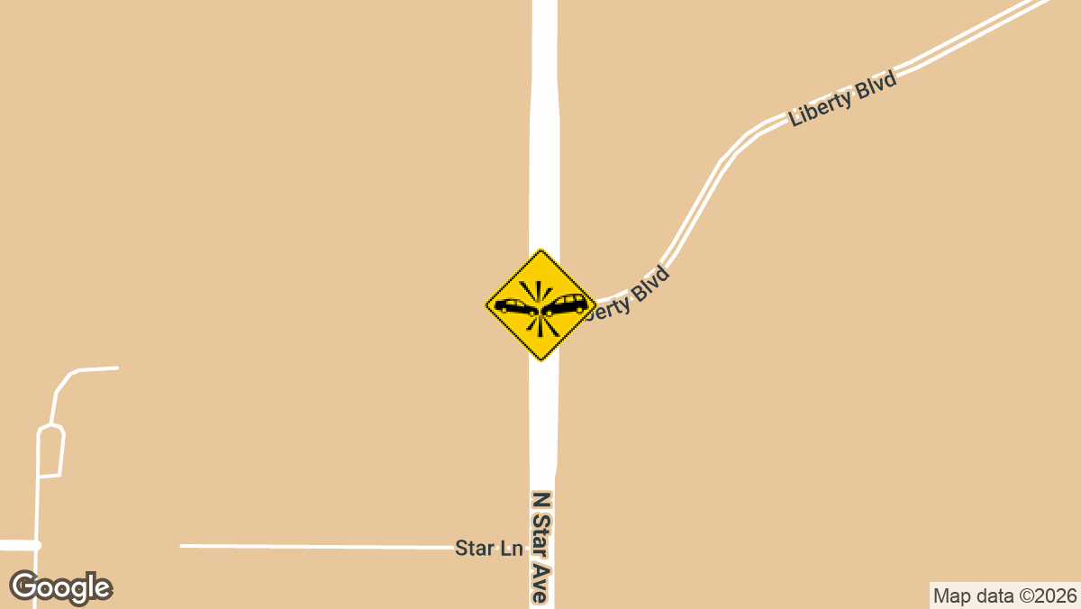 Bay Star Avenue and Liberty Boulevard