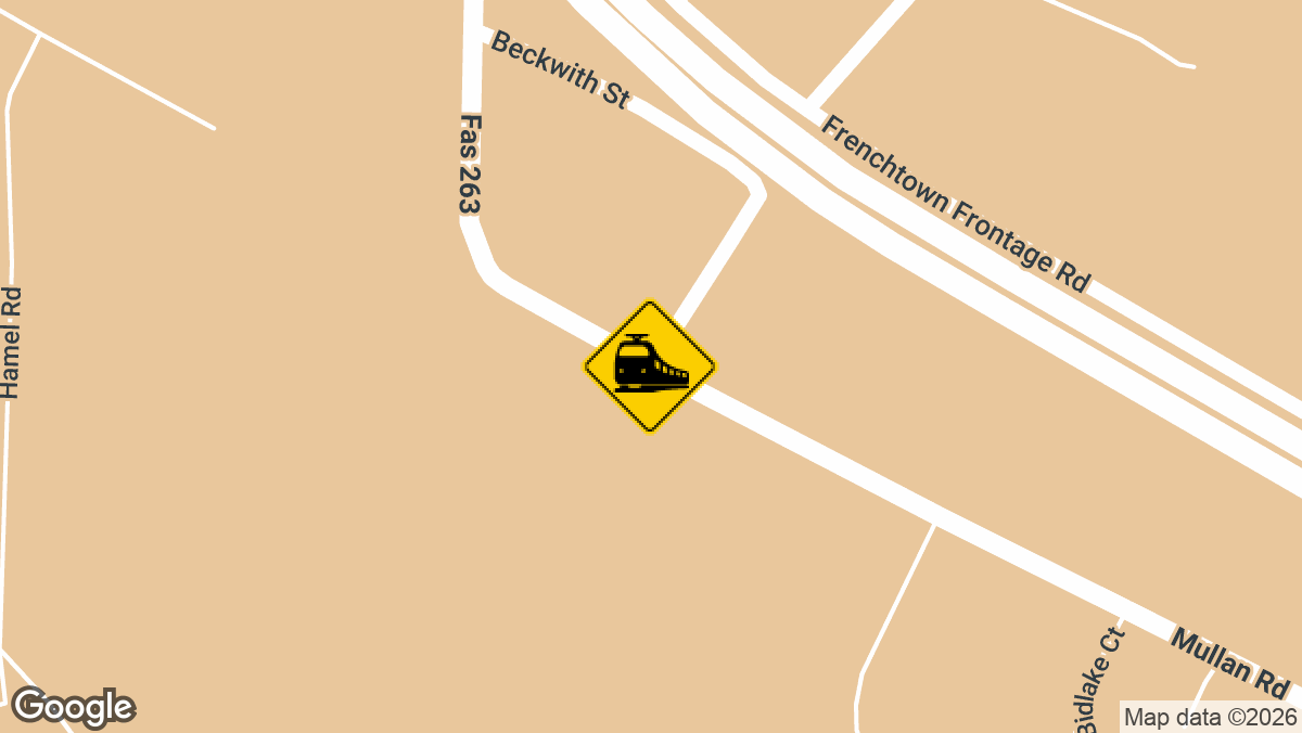 Beckwith Street, just north of Mullan Road