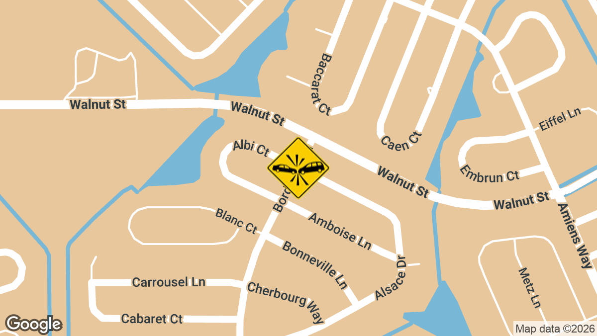 Bordeaux Road and Alsace Drive