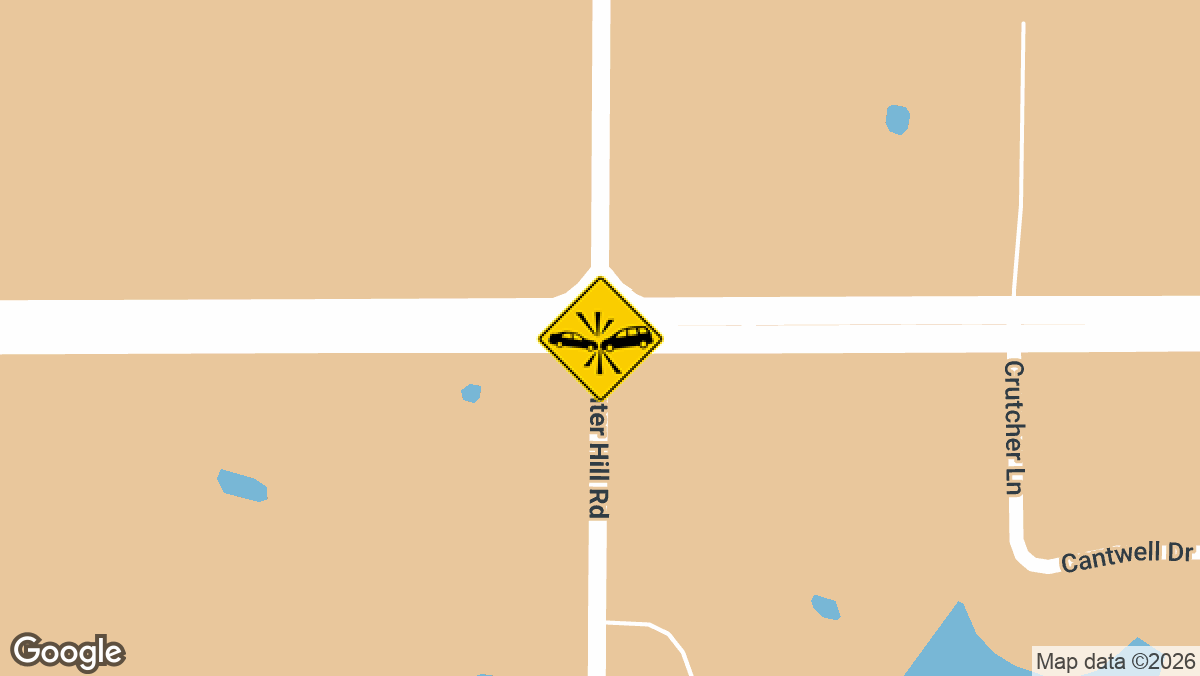 A crash with injuries temporarily shut down Centerhill Road at Goodman Road in Olive Branch on Tuesday, April 29, blocking traffic in both directions.