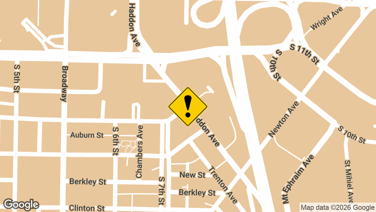An ATV accident was reported Saturday, April 4, near Cooper Plaza in Camden.