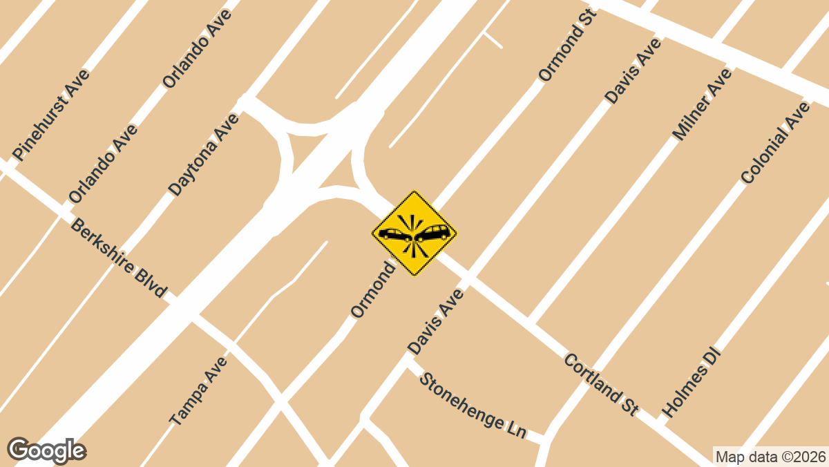 A 52-year-old man reported a left wrist injury following a vehicle accident near the intersection of Cortland Street and Ormond Street in Albany on Thursday, April 10.
