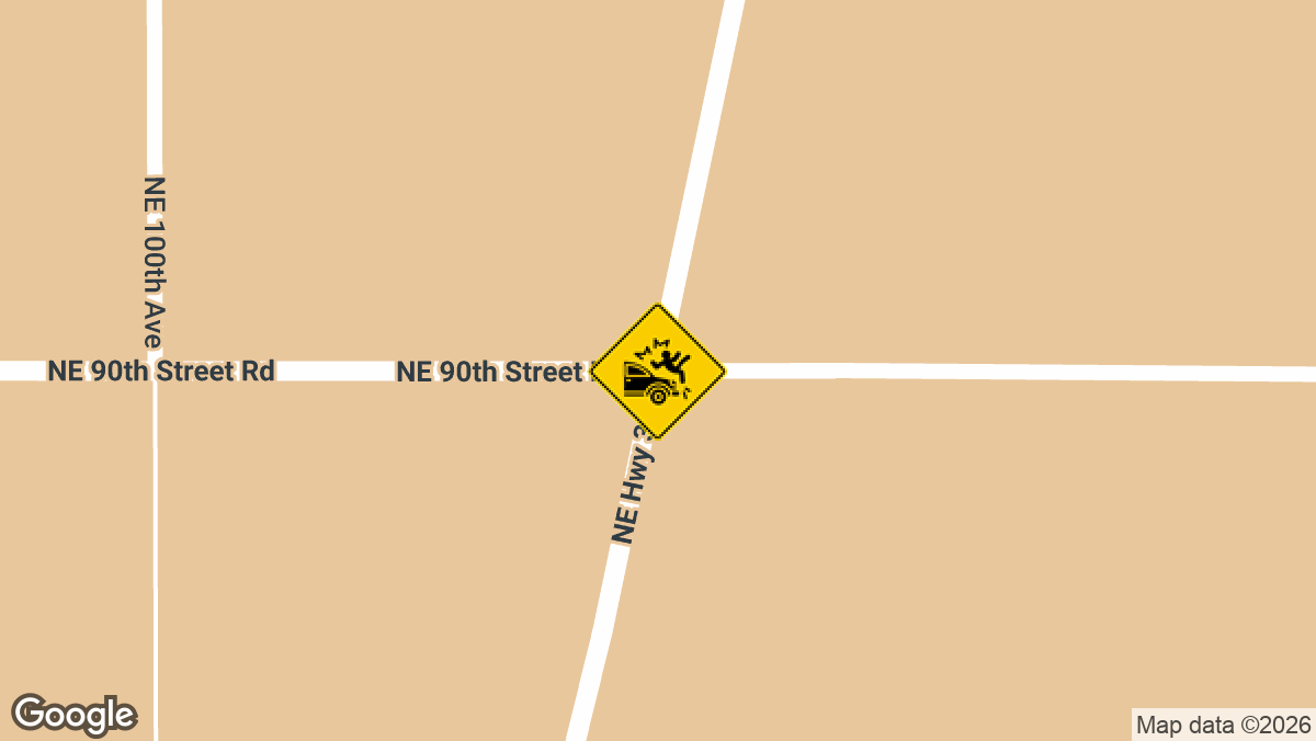 County Road 315 near Northeast 90th Street Road