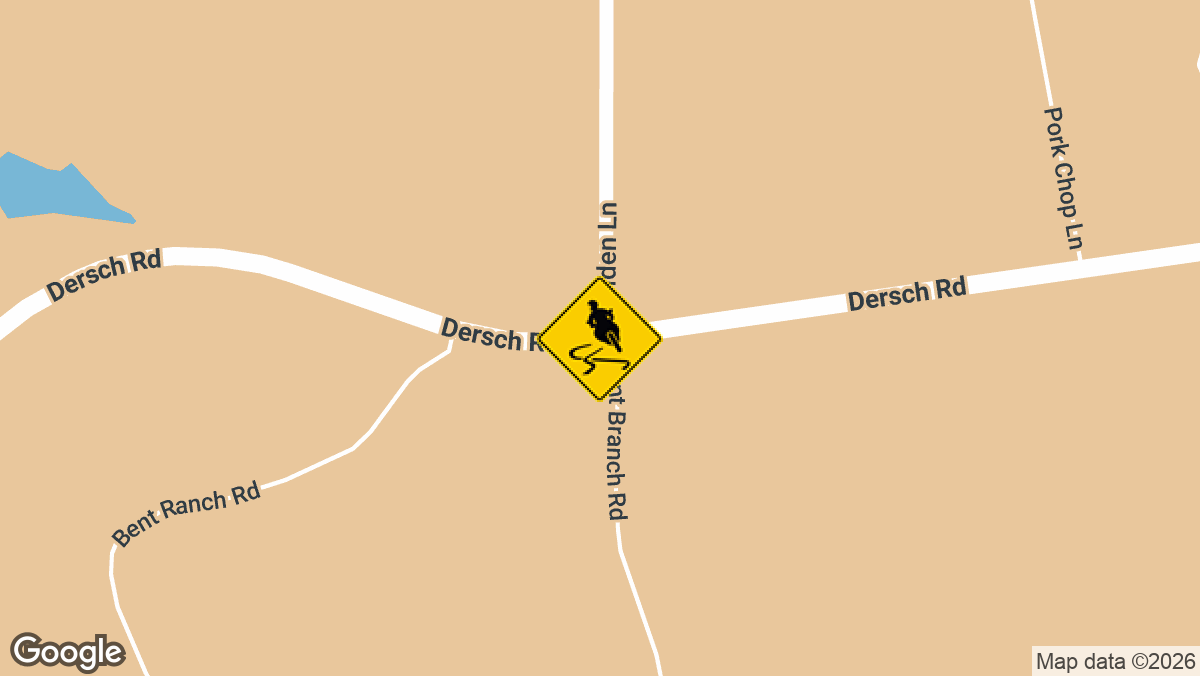 Dersch Rd and Bent Branch Rd