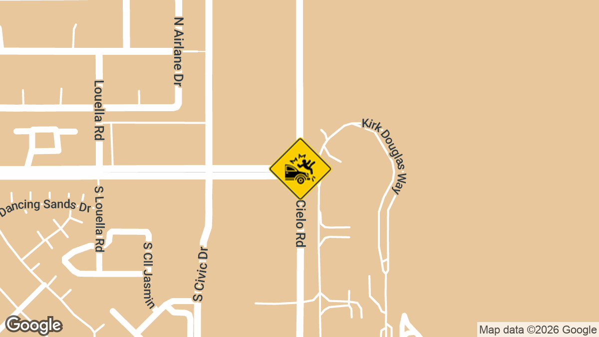 E Tahquitz Canyon Way and El Cielo Rd