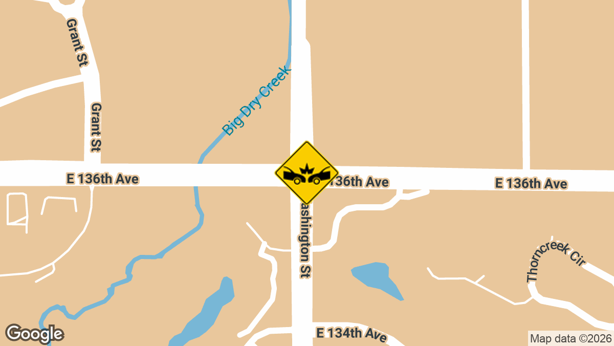 A multi-vehicle collision near East 136th Avenue and Washington Street in Thornton left at least one person critically injured on Saturday, April 11.