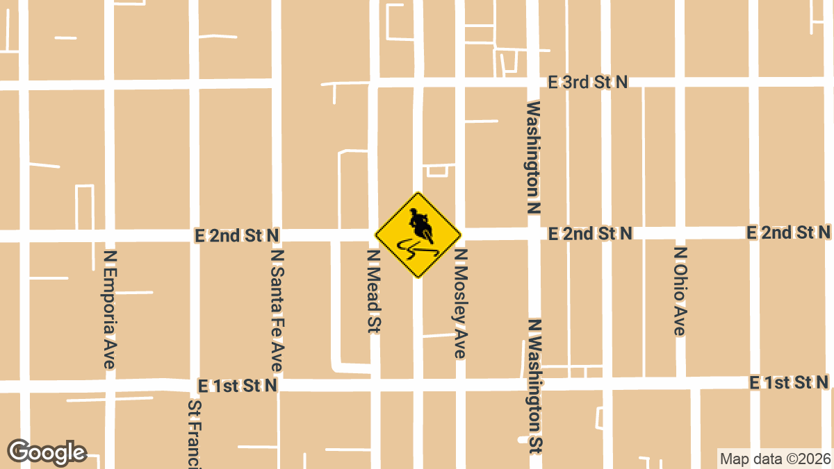 A motorcycle and a vehicle collided at the intersection of East 2nd Street and North Rock Island Avenue on Monday, April 20, leaving a motorcyclist injured.