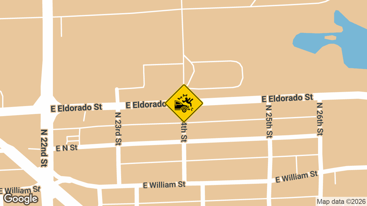 East Eldorado Street and North 24th Street