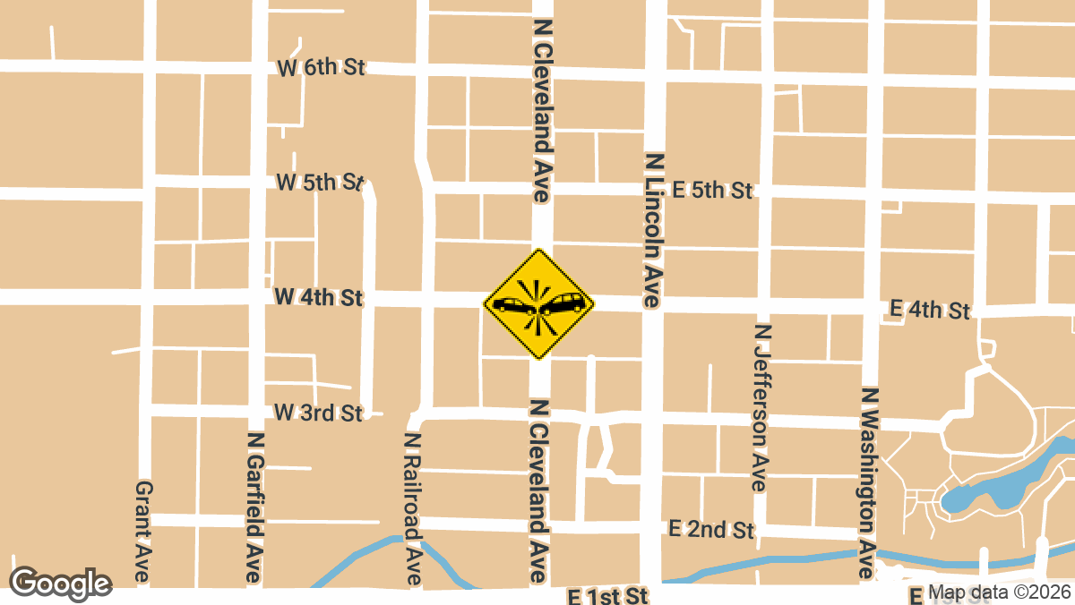 A motor vehicle accident with reported injuries was recorded on Tuesday, April 7, near East Highway 402 and Skyes Deer Road in Loveland.