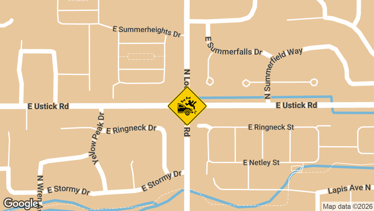 East Ustick Road and North Locust Grove Road